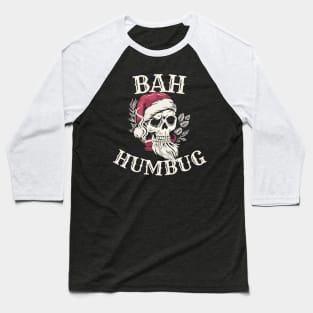 Bah Humbug (dark) Baseball T-Shirt